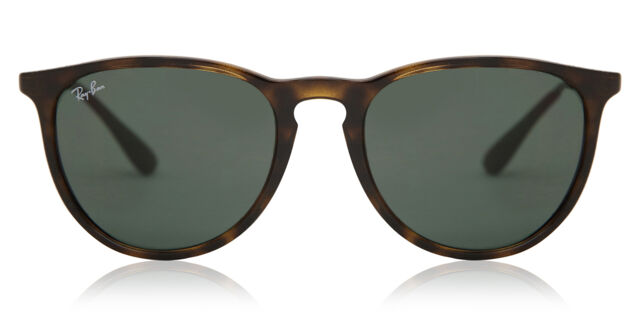 RB4171 ERIKA ROUND SUNGLASSES, LIGHT HAVANA/DARK GREEN, 54 MM Ray-Ban Erika Classic Sunglasses - Polished Light Havana  main image 2