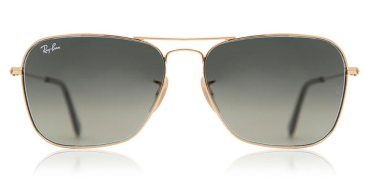 Ray-Ban RB3136 Caravan 181/71 Aviator Gold Sunglasses