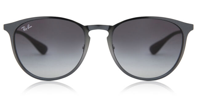 Ray-Ban RB3539 Erika Metal 192/8G Oval Metallic Grey  display picture 1