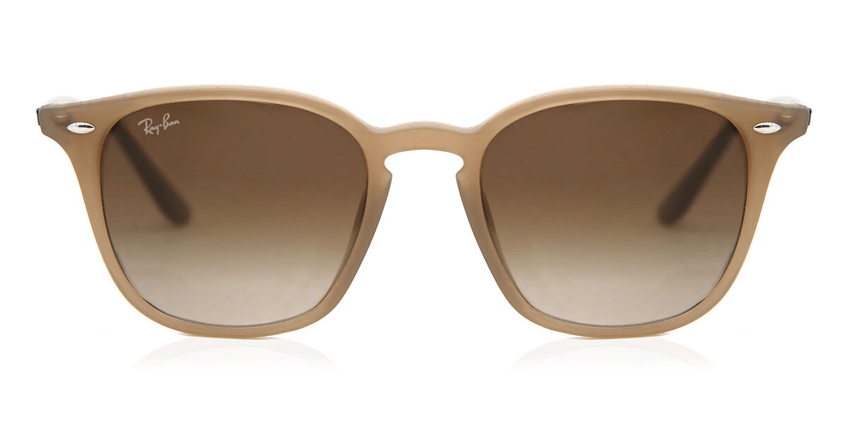 Ray-Ban RB4258F Asian Fit 601/71 Square Black Sunglasses
