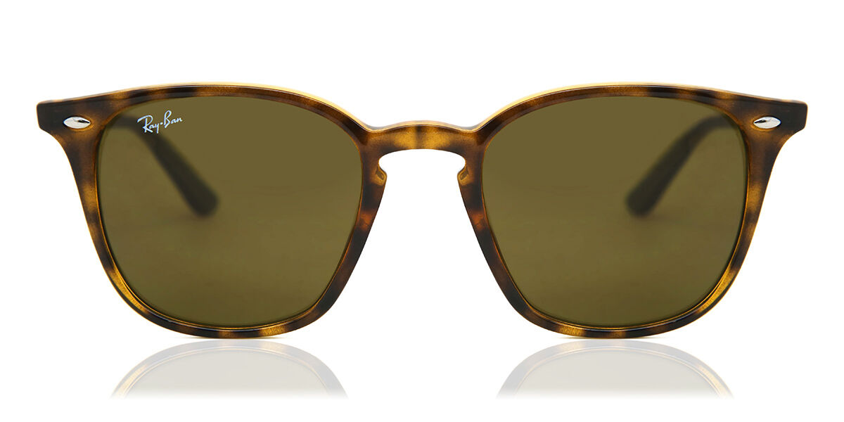Ray-Ban RB4258F Asian Fit 601/71 Square Black Sunglasses