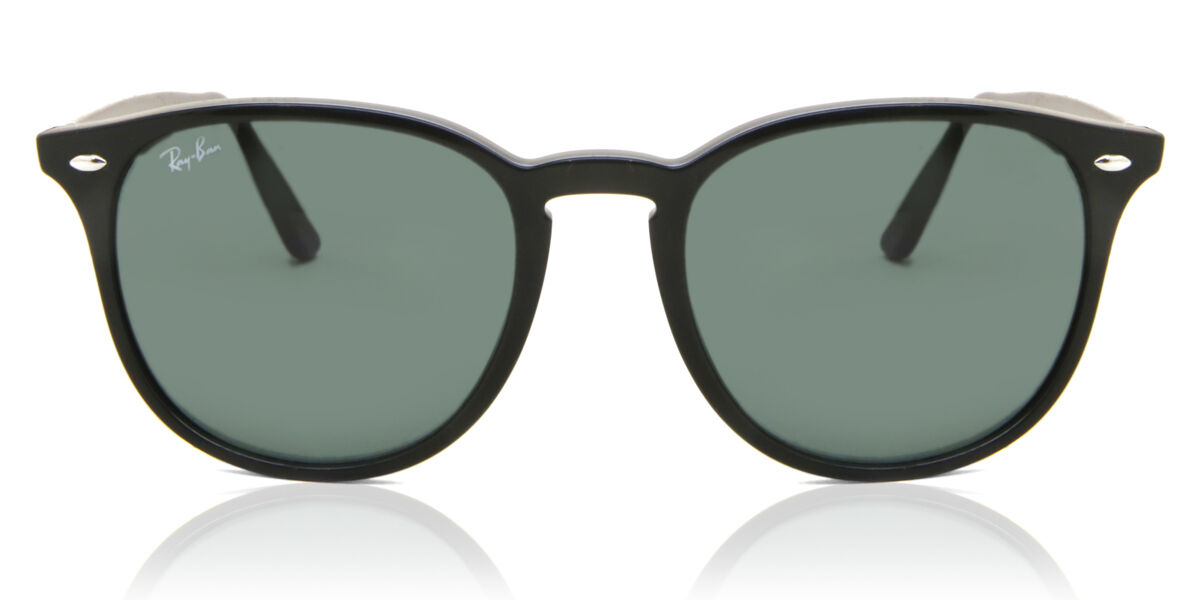 Ray-Ban RB4259F Asian Fit 601/71 Oval Black Sunglasses