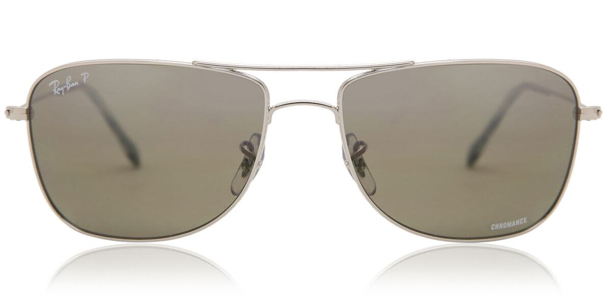 え*。様 Ray-Ban RB3543 002/5L レイバン クロマンス 偏光 Ray-Ban RB3543 Chromance Polarized 002/5L Aviator Black Sunglasses