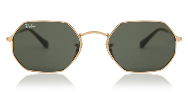 Ray-Ban Octagonal Classic Sunglasses Ray-Ban Octagonal Metal Sunglasses RB3556N 001 53  main image 4