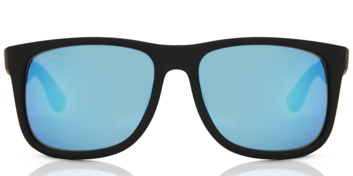 Ray-Ban RB4165F Justin Asian Fit 622/55 Square Black Rubber