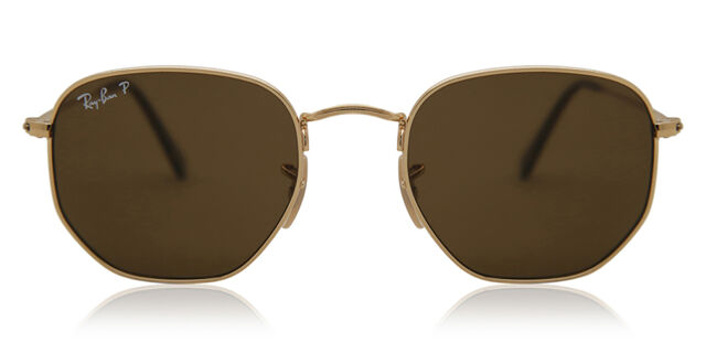 Ray-Ban RB3548N Hexagonal Metal Flat Lenses Polarized 001/57  display picture 2