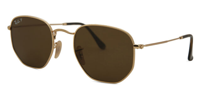 Ray-Ban RB3548N Hexagonal Metal Flat Lenses Polarized 001/57  display picture 1