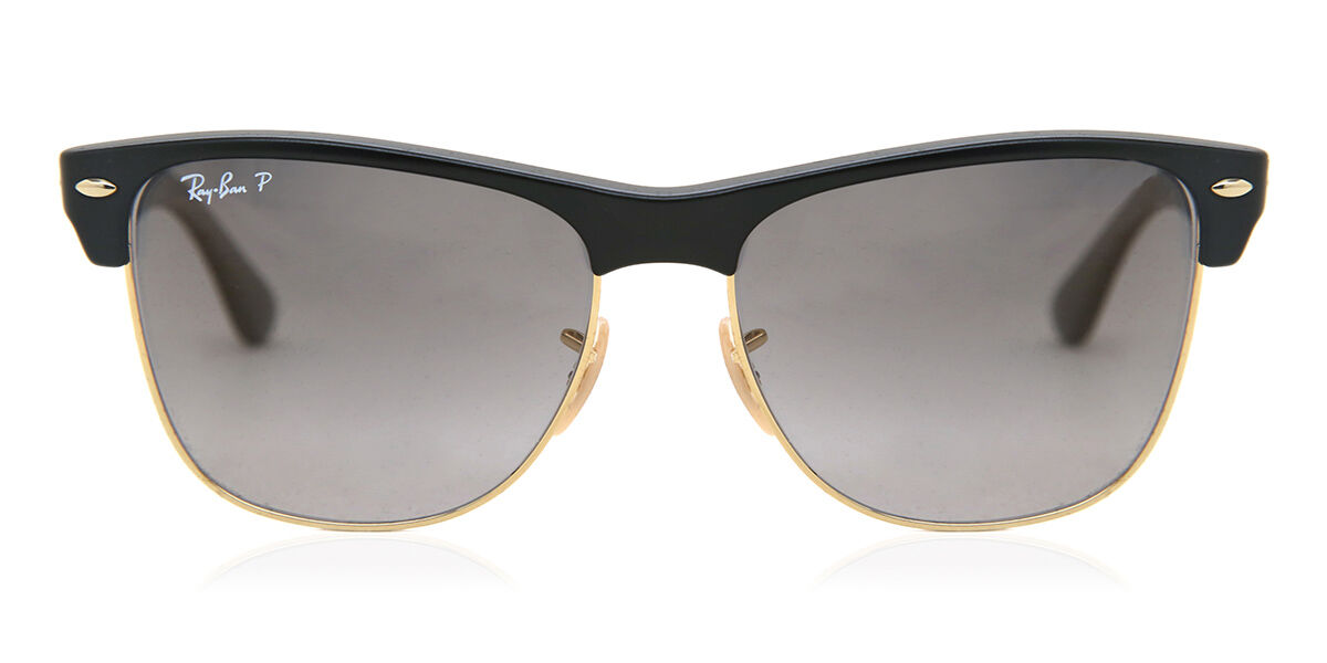 Ray-Ban サングラスCLUBMASTER OVERSIZED Ray-Ban RB0316S Mega Clubmaster XL (53 - 21) with Blue lenses and