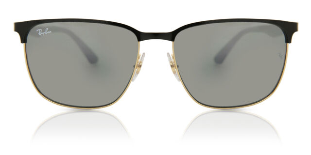 Ray-Ban RB3569 unisex sunglasses Ray-Ban RB3569 XL (59 - 17) with Grey lenses and Black frame  main image 3