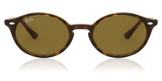Ray-Ban RB4315 710/73 Oval Havana Sunglasses  display picture 1