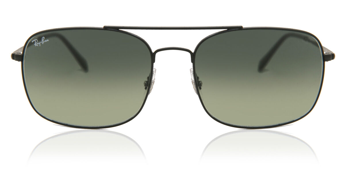 Ray-Ban RB3611 006/71 Aviator Matte Black Sunglasses