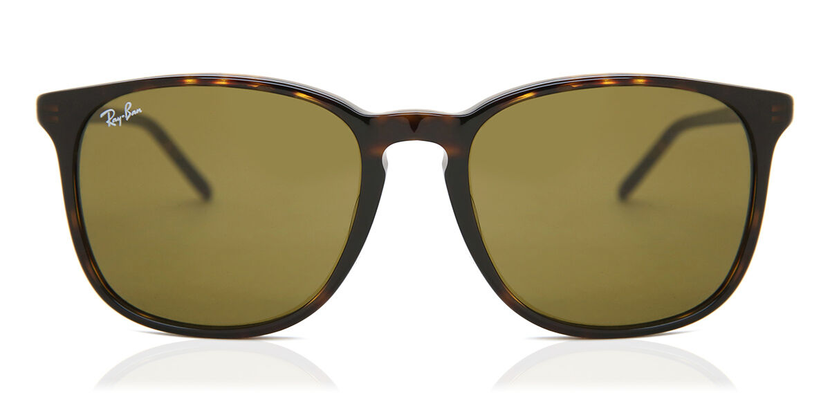 Ray-Ban RB4387F 902/73 サングラス　レイバン Ray-Ban RB4387F Asian Fit 902/73 Square Havana Sunglasses