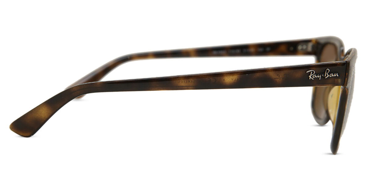 Ray-Ban RB4323 Polarized 710/83 Square Havana Sunglasses