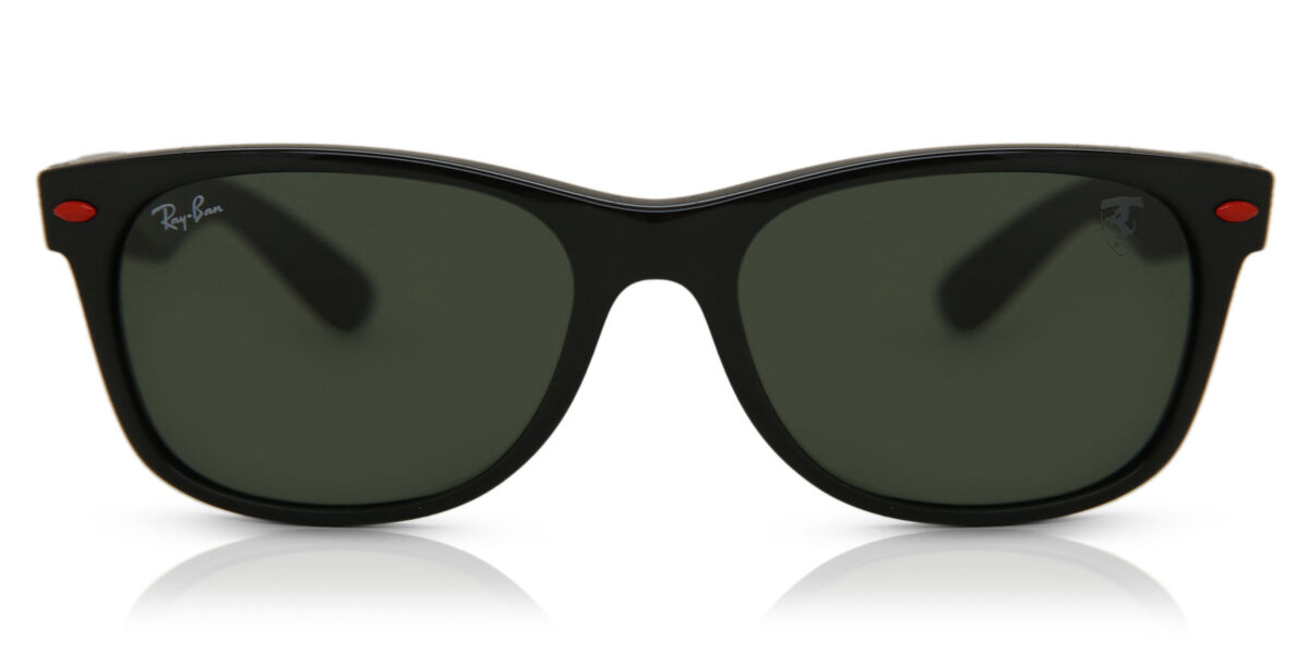 Ray-Ban RB2132M Ferrari F60131 Square Black Sunglasses
