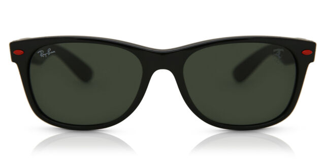 Ray-Ban RB2132M Ferrari F60131 Square Black Sunglasses  display picture 3