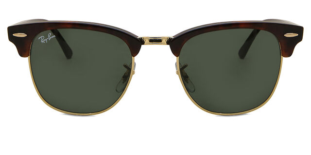 Ray-Ban RB3016/S Clubmaster W0366 Browline Mock Tortoise  display picture 3