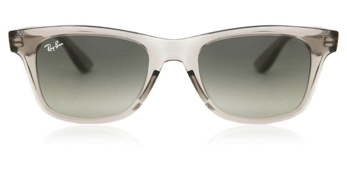Ray-Ban 0RB214F ライトグレー Ray-Ban RB4401D XXL (57 - 20) with Grey lenses and Transparent