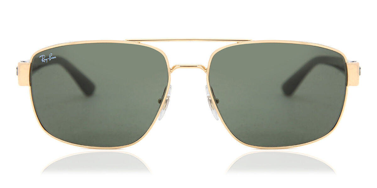 Ray-Ban RB3663 001/31 Aviator Shiny Gold Sunglasses