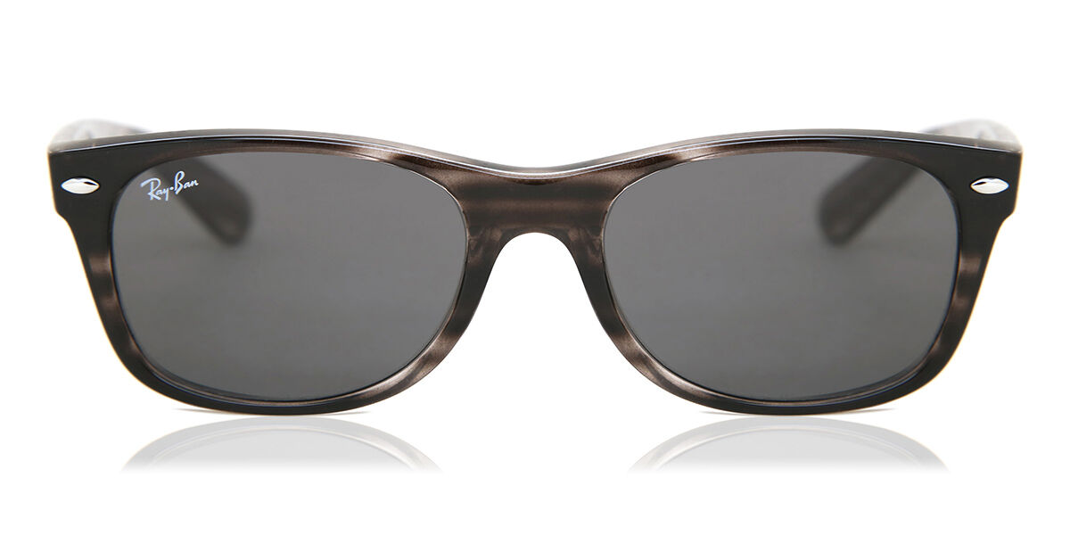 Ray-Ban RB2132 New Wayfarer 902/U0 Square Dark Tortoise Sunglasses
