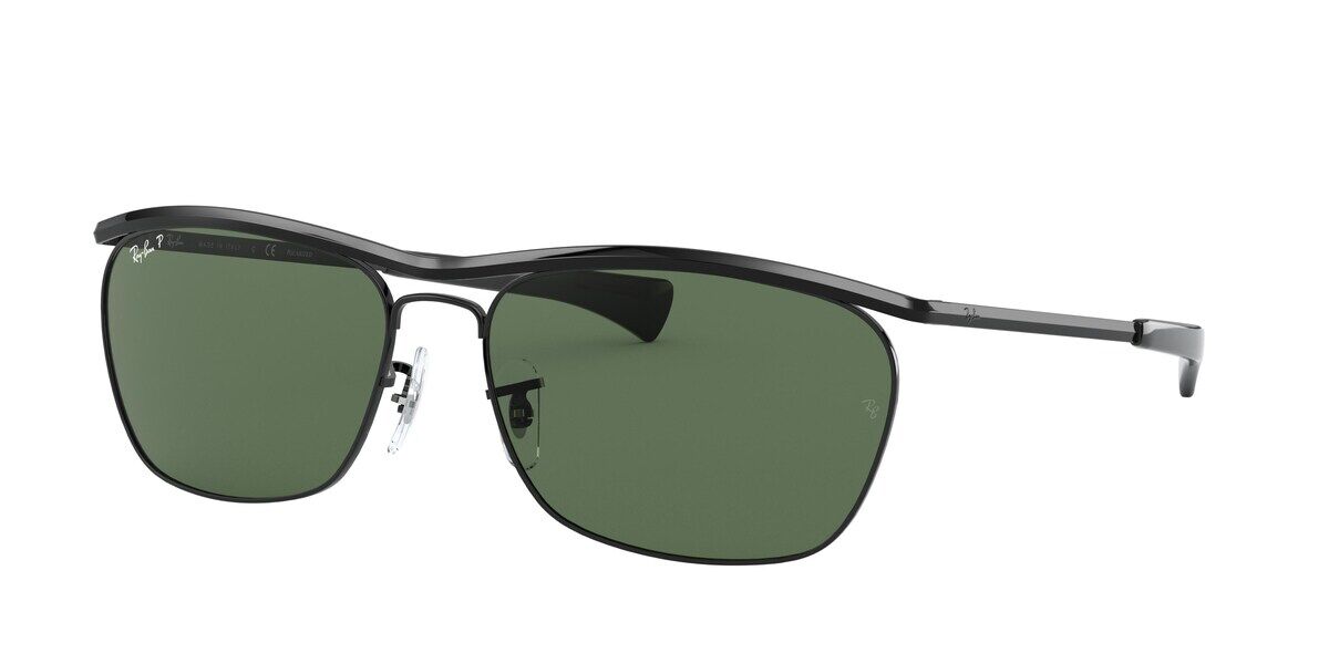 Ray-Ban RB3619 Olympian II Deluxe Polarized 002/58 Aviator Black