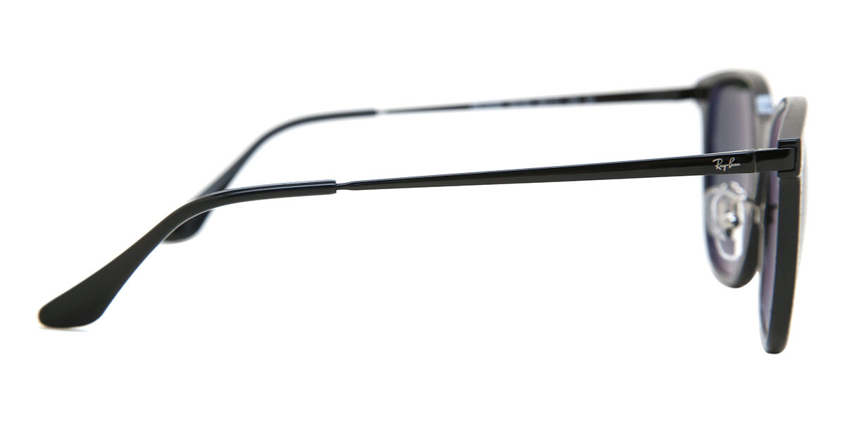 こまめ様　Ray-Ban RB4333D Asian Design 美品 Ray-Ban RB4333D Asian Fit Polarized 601/9A Square Black Sunglasses