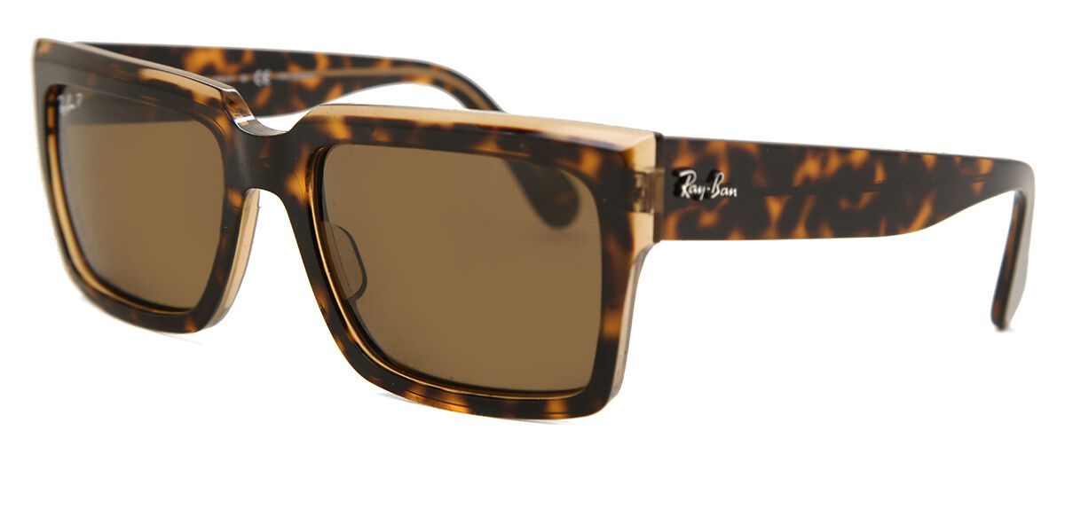 Ray-Ban RB2191 Inverness Polarized 129257 Square Brown Havana