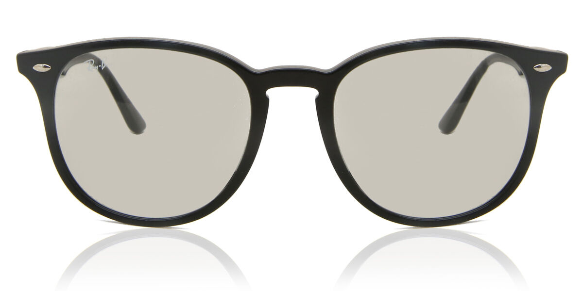 Ray-Ban RB4259F 60187 ASIAN FITサングラス Ray-Ban RB4259F Asian Fit 601/87 Oval Shiny Black Sunglasses