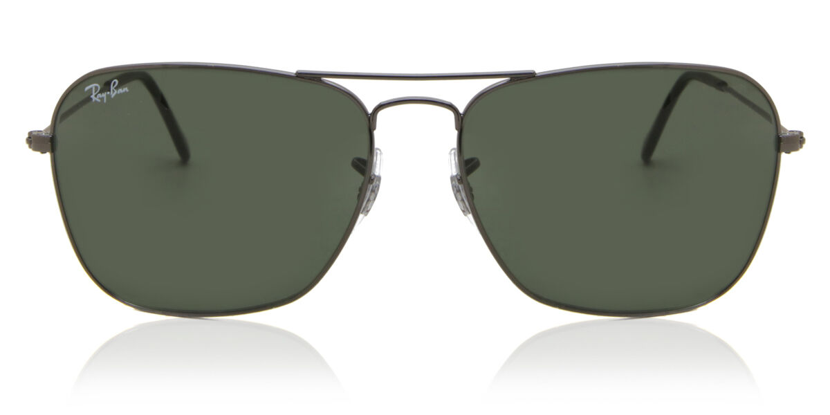 【美品✨定番】Ray-Ban RB3136 CARAVAN 004 ケース付 Ray-Ban RB3136 Caravan 004 Aviator Grey Sunglasses