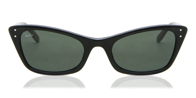 Ray-Ban RB2299 Lady Burbank 901/31 Cat Eye Shiny Black  display picture 3