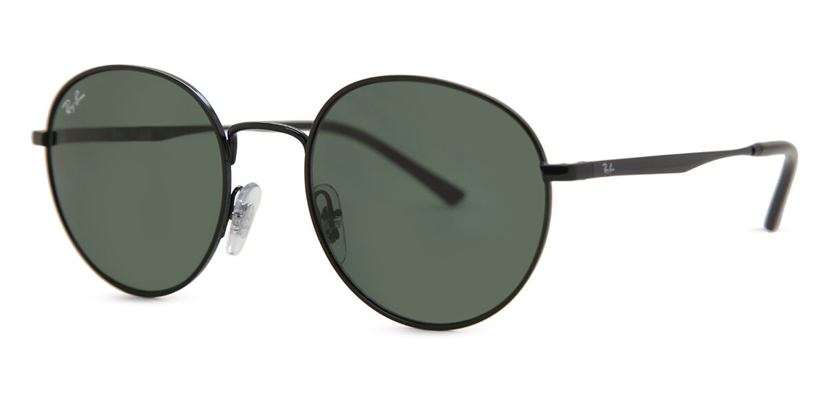 新品 Ray-Ban ORB3681 002/71 Ray-Ban RB3681 002/71 Round Black Sunglasses | SmartBuyGlasses US