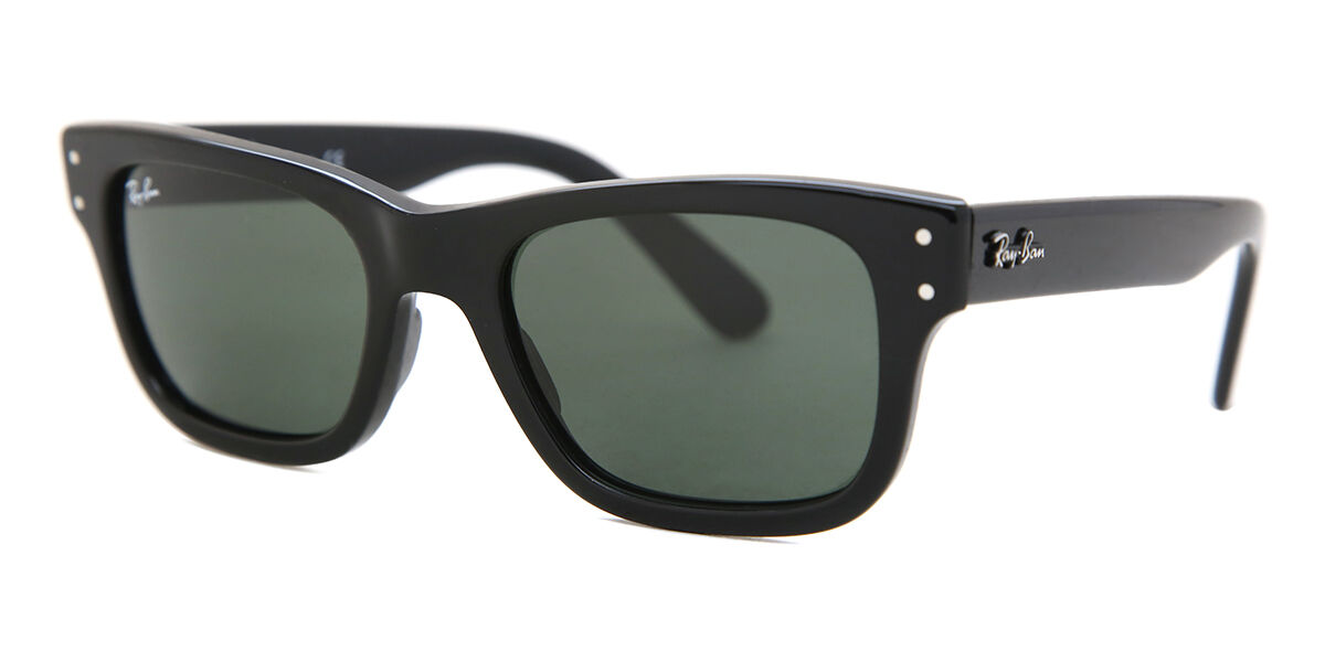 小物 Ray-Ban Mr. Burbank RB2283-F 901/31 Ray-Ban RB2283 Mr Burbank 901/31 Square Shiny Black Sunglasses