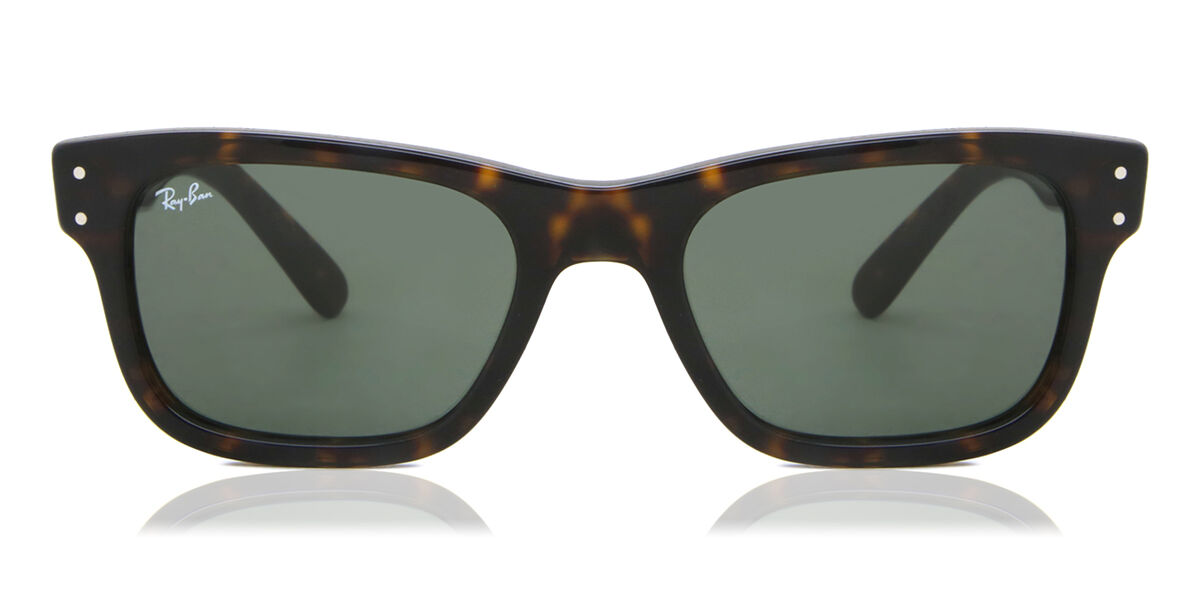 Ray-Ban RB2283 Mr Burbank 901/31 Square Shiny Black Sunglasses