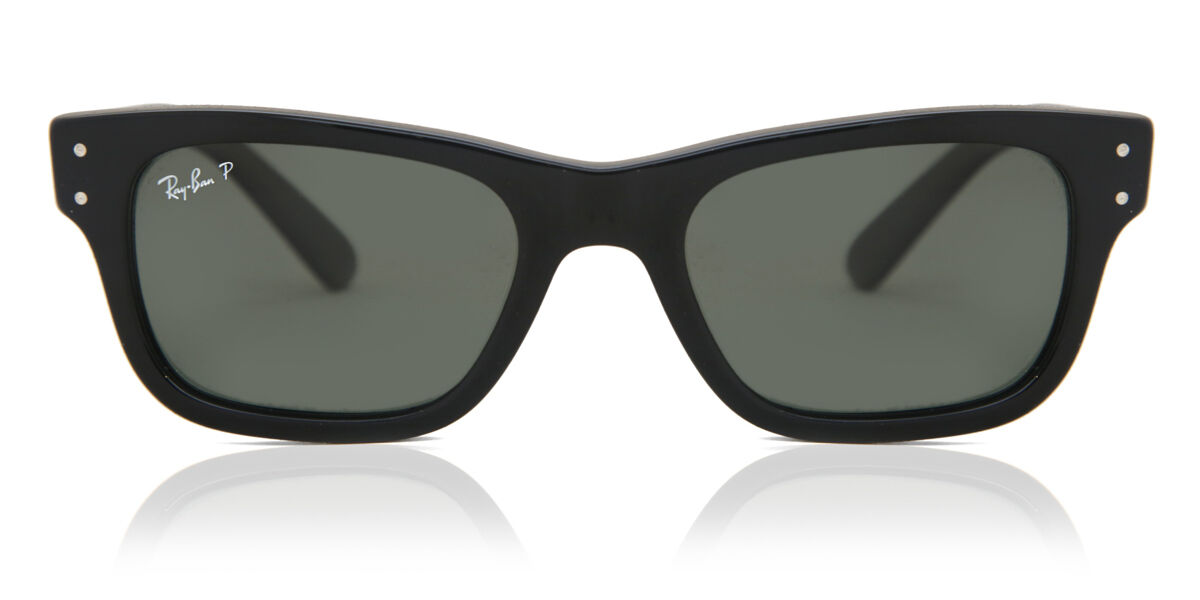 Ray-Ban RB2283 Mr Burbank Polarized 901/58 Square Shiny Black