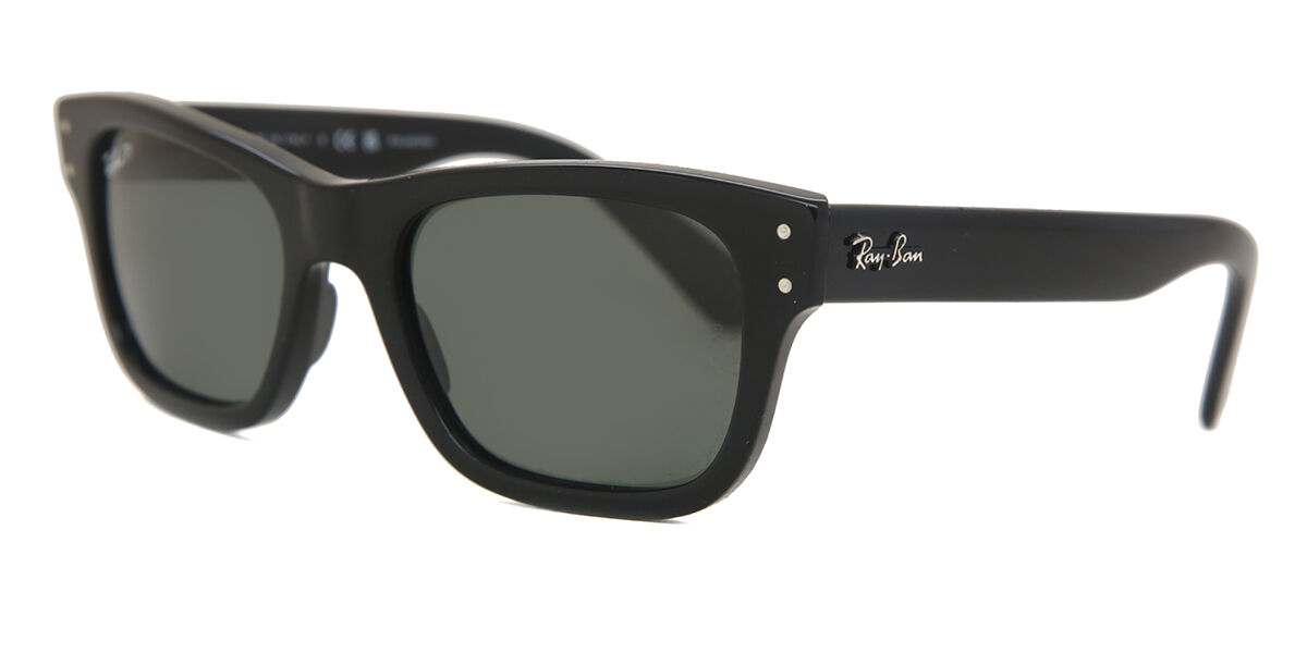 Ray-Ban RB2283 Mr Burbank Polarized 901/58 Square Shiny Black