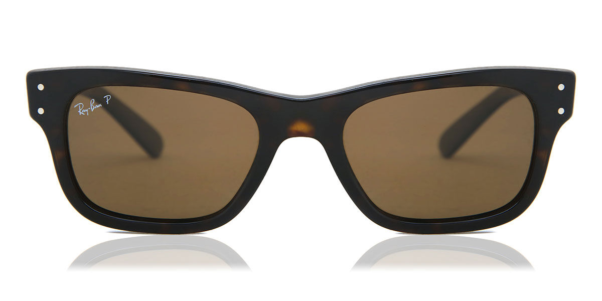 Ray-Ban RB2283 Mr Burbank Polarized 901/58 Square Shiny Black