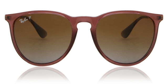 Ray-Ban RB4171 Erika Polarized 6593T5 Oval Transparent Dark  display picture 1