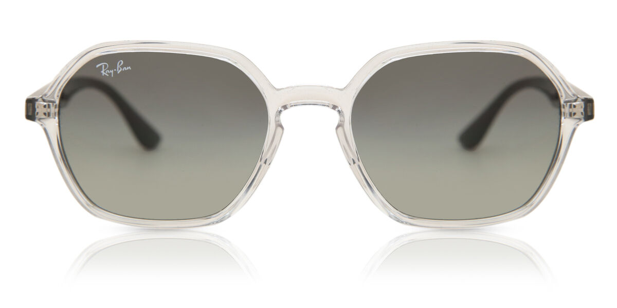 Ray-Ban RB4361 710/73 Oval Shiny Havana Sunglasses