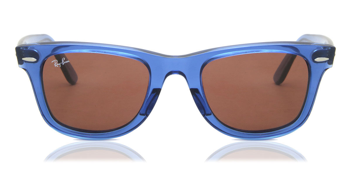 Ray-Ban WAYFARER rb2140 ブルーフレーム Ray-Ban Wayfarer RB2140 sunglasses for men or women in Photo