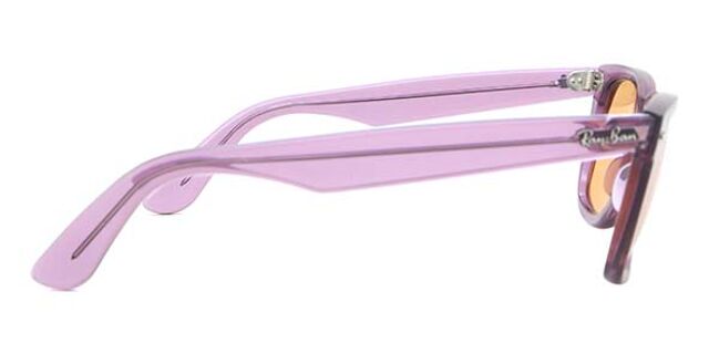 Ray-Ban RB2140 Wayfarer 661313 Square Transparent Purple  display picture 3