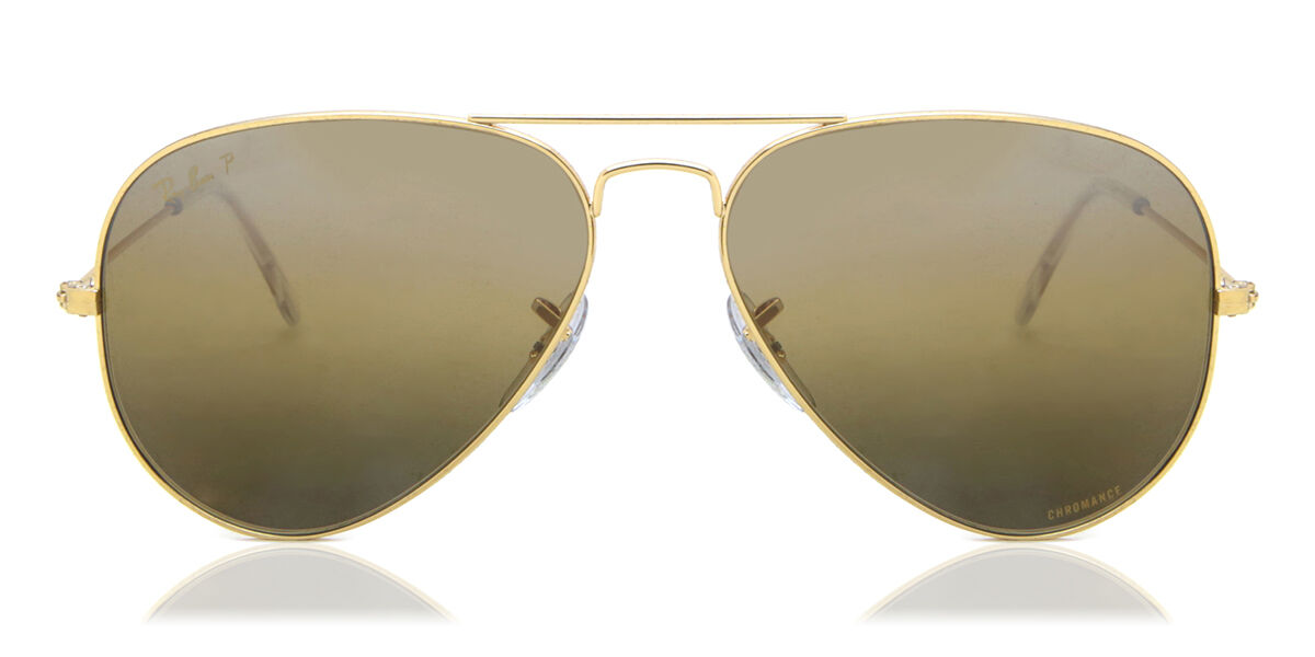 Ray-Ban RB3025 Aviator Large Metal Polarized 9196G5 Aviator Gold