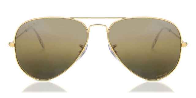 Ray-Ban RB3025 Aviator Large Metal Polarized 9196G5 Aviator Gold 