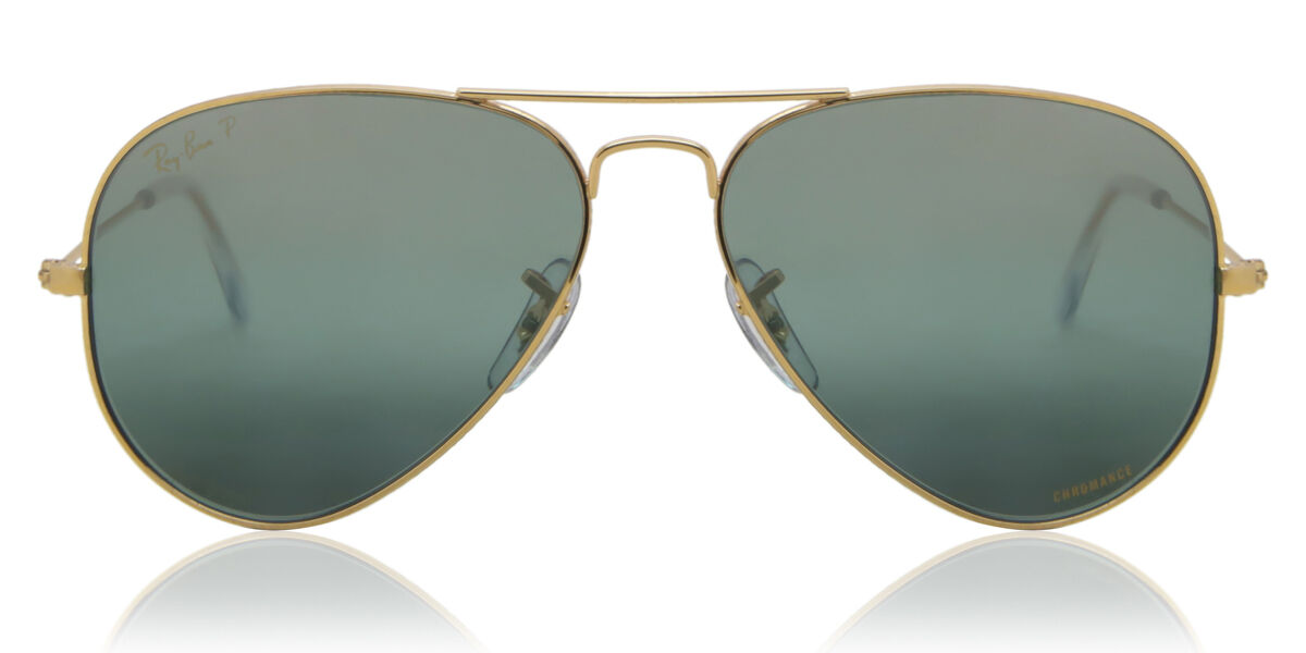 Ray-Ban RB3025 Aviator Large Metal Polarized 9196G6 Aviator Gold