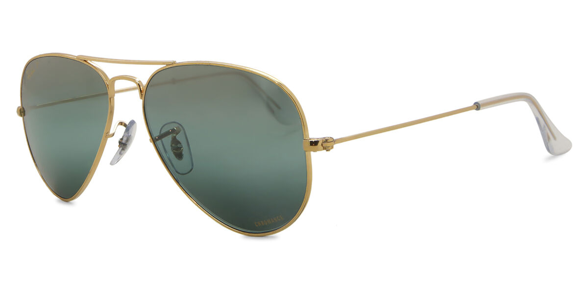 Ray-Ban RB3025 Aviator Large Metal Polarized 9196G6 Aviator Gold