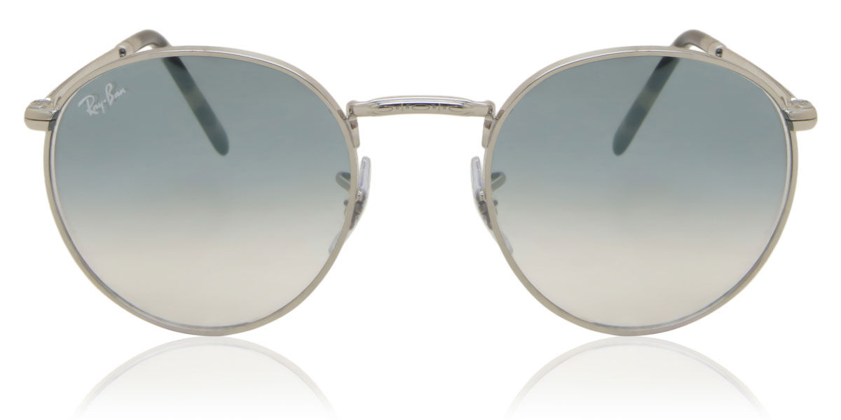 Ray-Ban RB3637 New Round 003/3F Round Silver Sunglasses