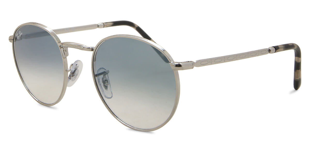 Ray-Ban RB3637 New Round 003/3F Round Silver Sunglasses