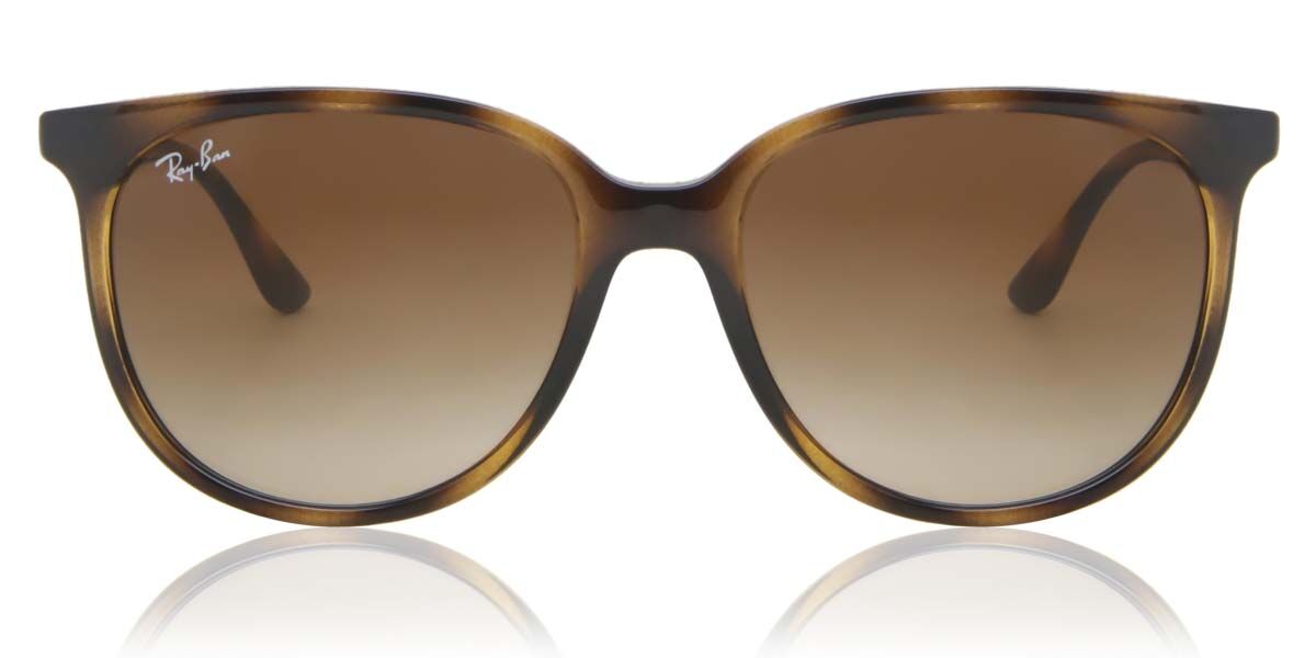 Ray-Ban RB4378 710/13 Oval Tortoise Sunglasses | SmartBuyGlasses US