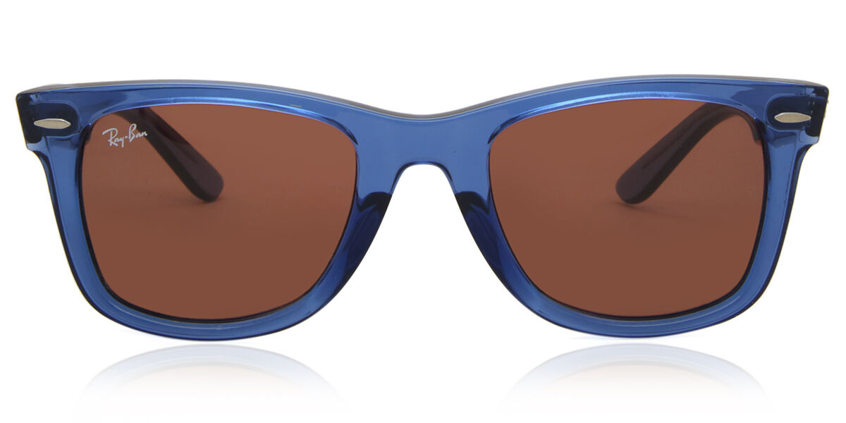 Ray-Ban RB2140F Asian Fit 6615B1 Square Transparent Green