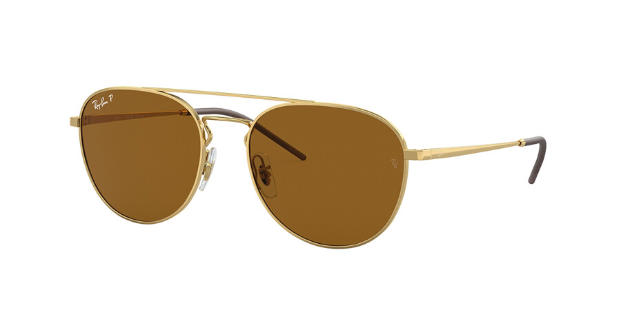 Ray-Ban RB3589 925083 Aviator Gold Sunglasses | SmartBuyGlasses US