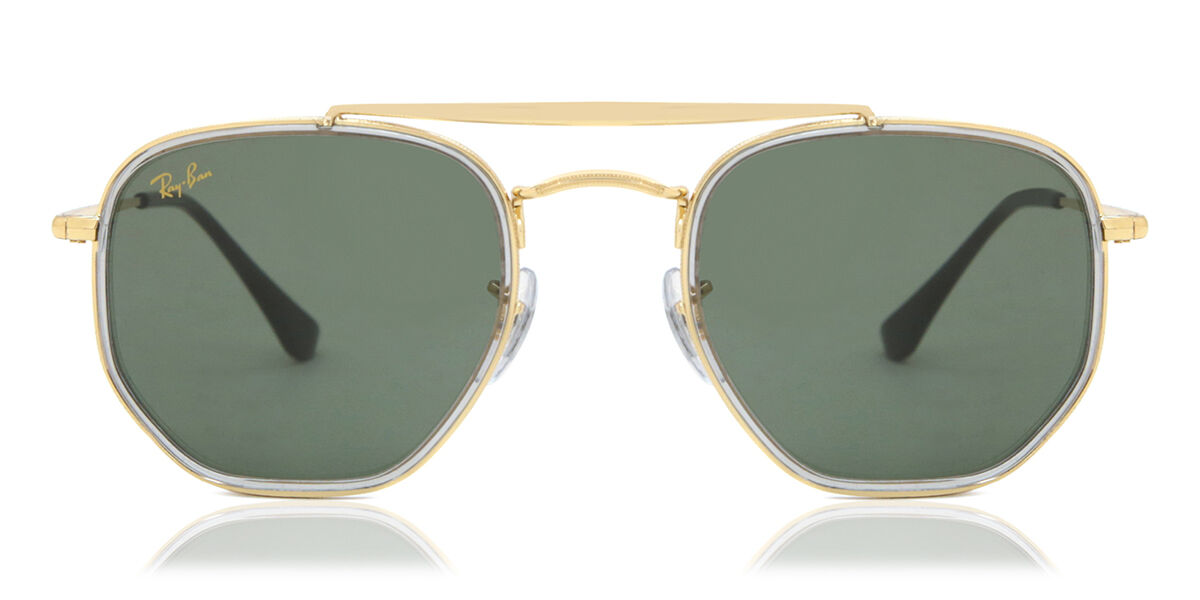 Ray-Ban RB3648M The Marshal II 923931 Aviator Gold Sunglasses