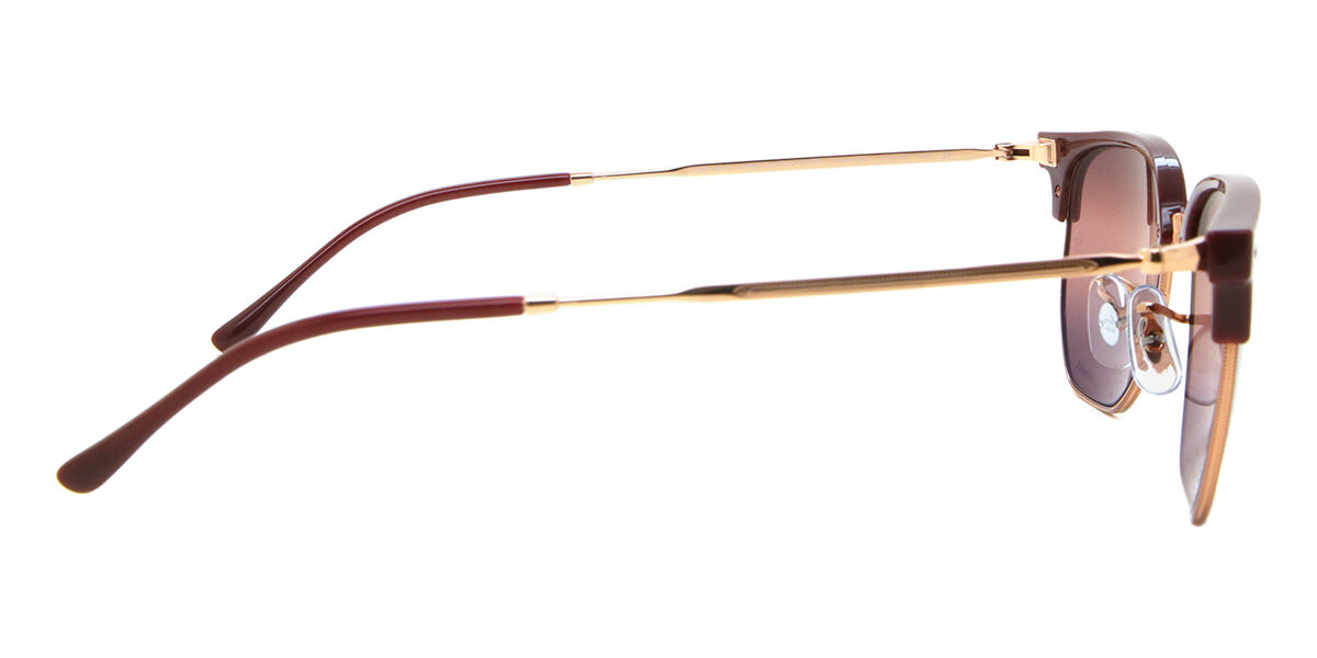 Ray-Ban RB4416 New Clubmaster 6654G9 Browline Burgundy Sunglasses